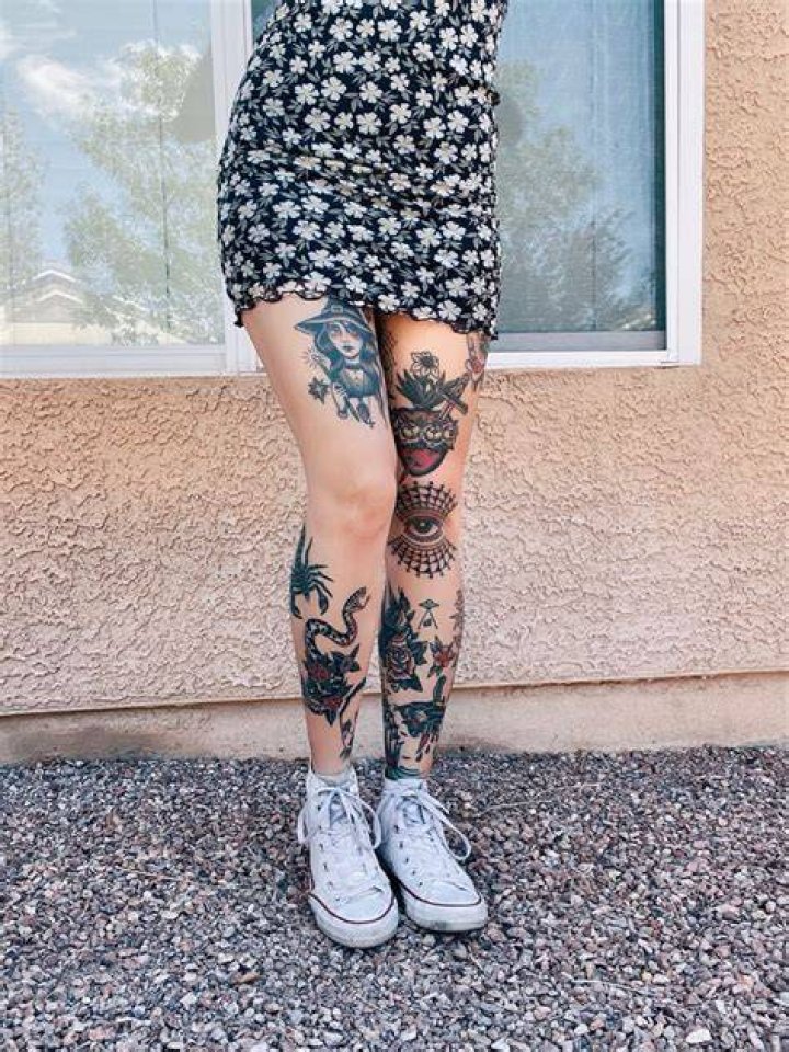 30 Leg Tattoos Ideas For Women Flawssy