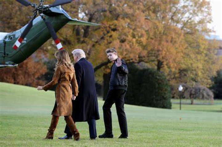 First lady Son Barron had coronavirus, but no symptoms