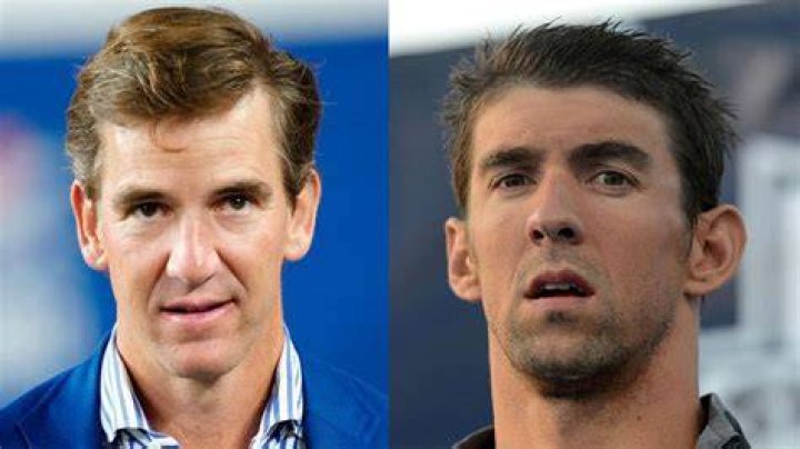 Michael Phelps vs. Eli Manning (Mean Mug Edition)