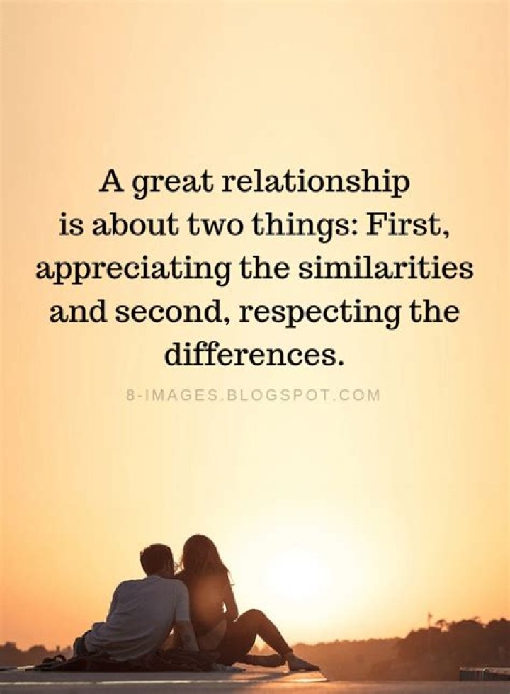 Relationship Quotes A great relationship is about two things First