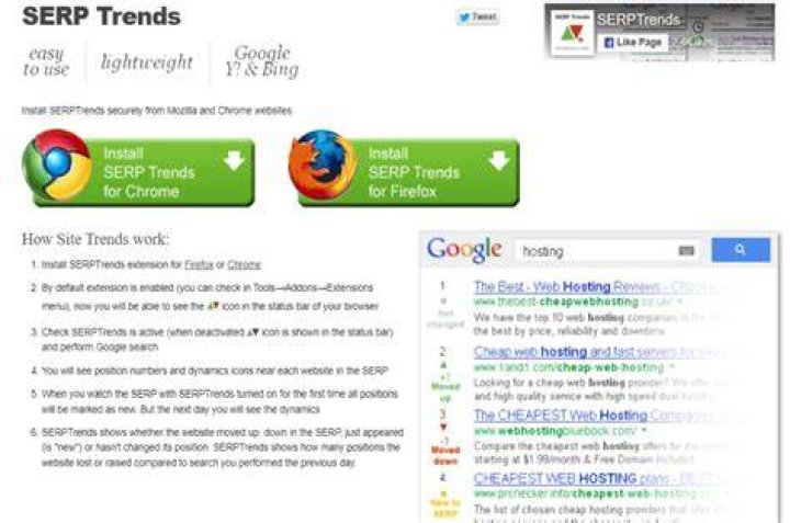 SERPs Tracking SERP Trends Twaino