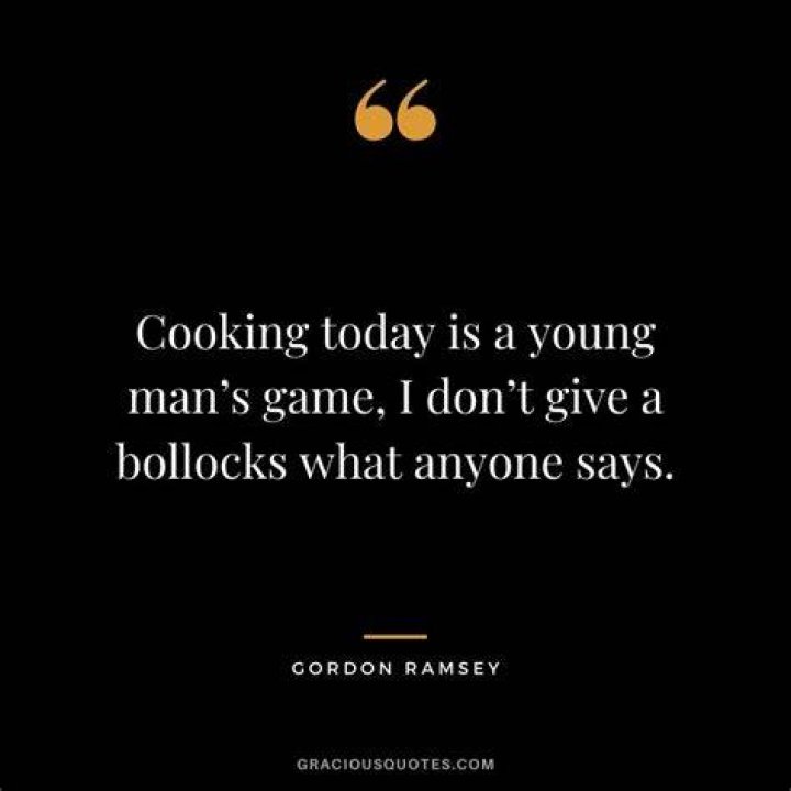 TOP 25 QUOTES BY GORDON RAMSAY (of 178) AZ Quotes